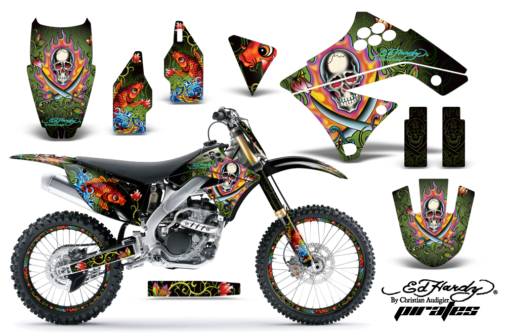 Kawasaki KXF 250 09-10 Graphic Kit EHP G NPs